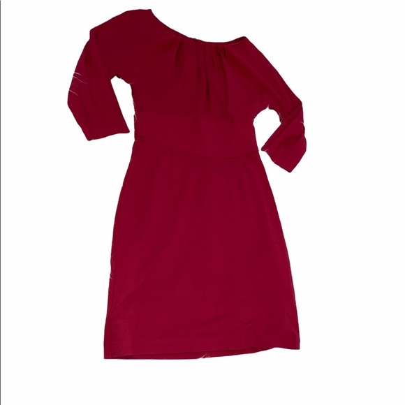 Trina Turk cranberry red dress size 4 - Picture 3 of 6